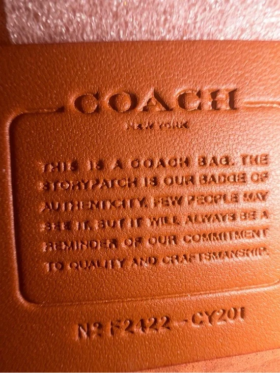 Coach Tabby 20 Ruby Pebbled Leather NWT Silver Hardware Shoulder Crossbody Bag - Picture 6 of 13